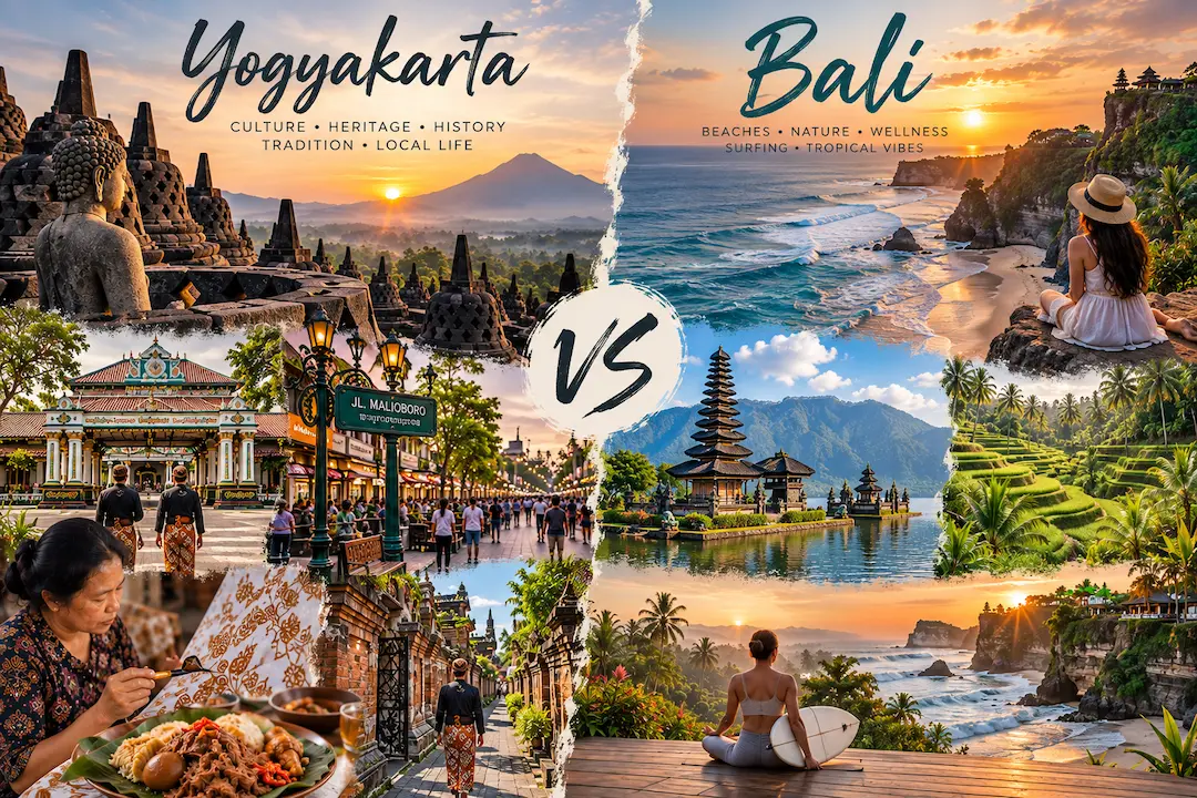 Yogyakarta vs Bali: Which Should You Visit?