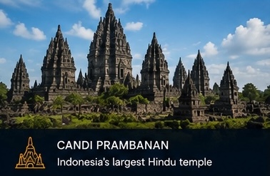 Prambanan Heritage & Ramayana Ballet Experience (1 Day)